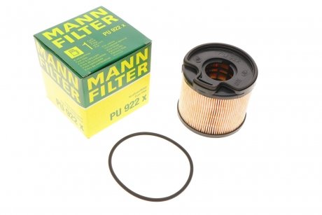 Фільтруючий елемент паливного фільтра MANN-FILTER PU 922 x (фото 1)