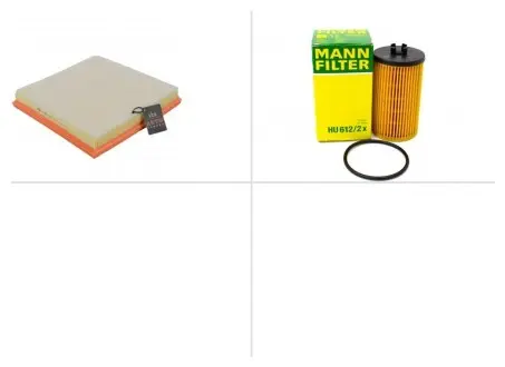 Комплект заміни фільтрів Opel (Опель) Astra H (Астра Аш) 1.6 (L48) Z 16 XEP, Z 16 XE1 MANN-FILTER ТО-0000031