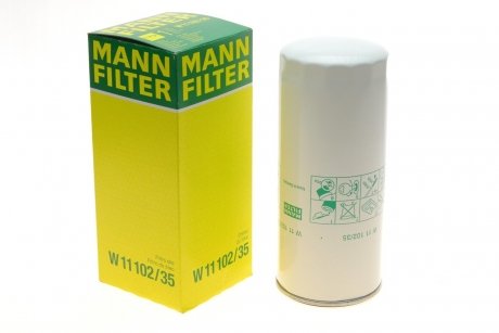 Масляный фильтр MANN-FILTER W 11 102/35