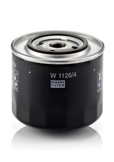 Масляный фильтр MANN-FILTER W1126