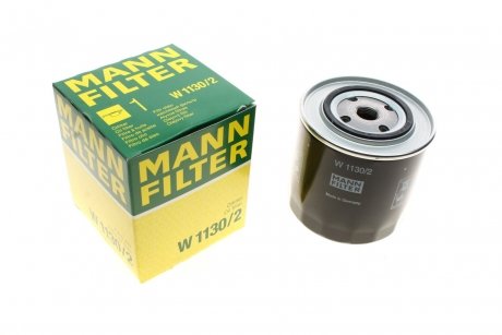 Масляный фильтр MANN-FILTER W 1130/2 (фото 1)