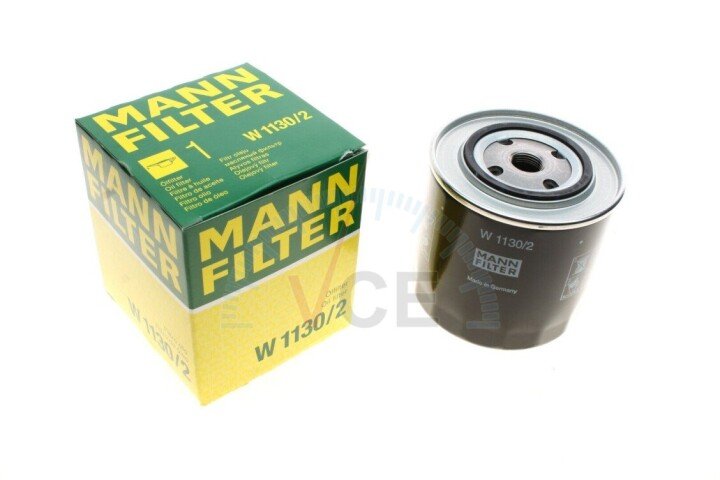 Масляний фільтр MANN-FILTER W 1130/2 (фото 1)