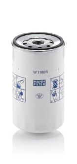 Масляний фільтр MANN-FILTER W 1160/5