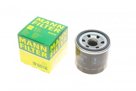 Масляний фільтр MANN-FILTER W 6018