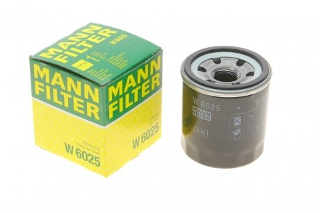 Масляний фільтр MANN-FILTER W 6025