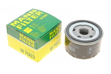 Масляний фільтр MANN-FILTER W 7003 (фото 1)