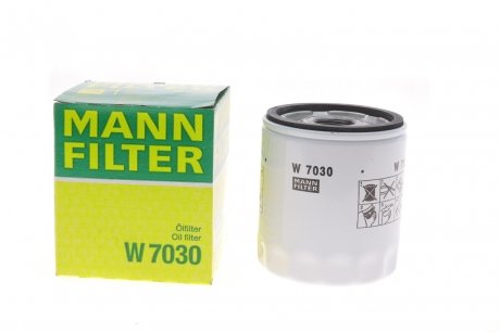 Масляний фільтр MANN-FILTER W 7030