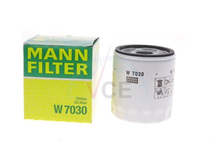 Масляний фільтр MANN-FILTER W 7030 (фото 1)