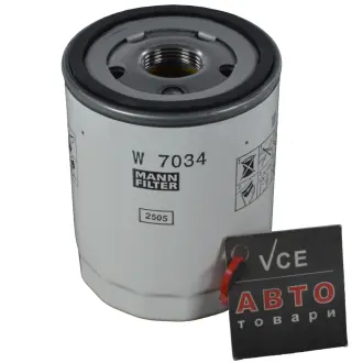 Фильтр масла MANN-FILTER W 7034
