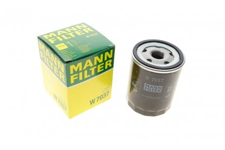 Масляный фильтр MANN-FILTER W 7037 (фото 1)