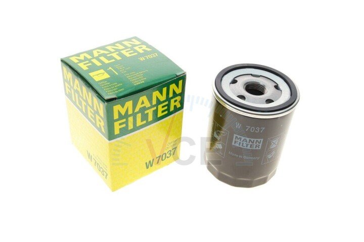 Масляний фільтр MANN-FILTER W 7037 (фото 1)