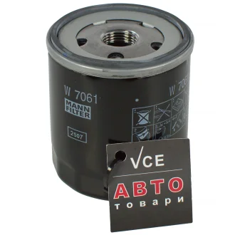 Масляний фільтр MANN-FILTER W 7061