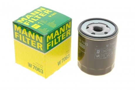 Масляный фильтр MANN-FILTER W 7063
