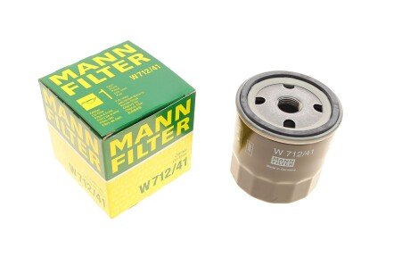 Масляный фильтр MANN-FILTER W 712/41