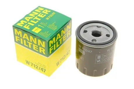 Масляный фильтр MANN-FILTER W 712/47