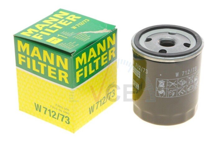 Масляный фильтр MANN-FILTER W 712/73 (фото 1)