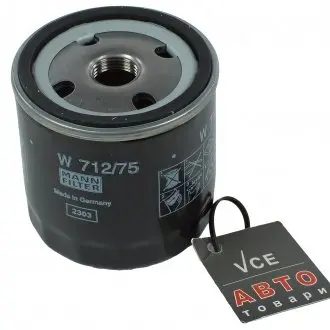 Масляный фильтр MANN-FILTER W 712/75