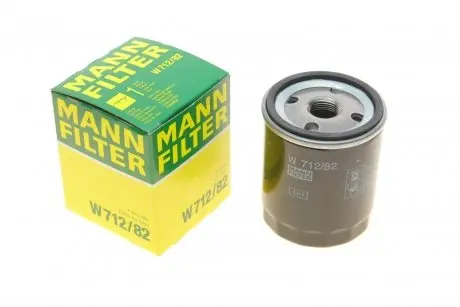 Масляный фильтр MANN-FILTER W 712/82
