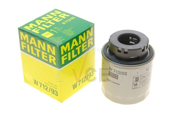 Фильтр масла MANN-FILTER W 712/93 (фото 1)