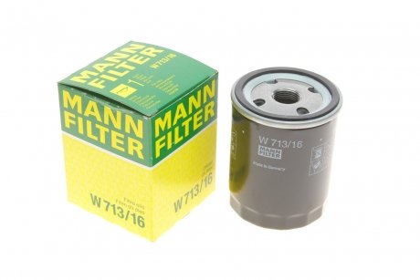 Фильтр масла MANN-FILTER W 713/16 (фото 1)