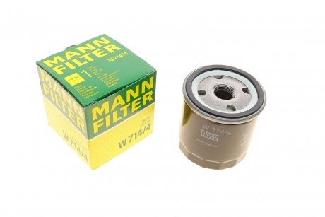 Масляный фильтр MANN-FILTER W 714/4