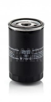 Масляный фильтр MANN-FILTER W719/12 (фото 1)