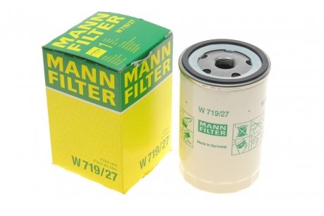 Масляний фільтр MANN-FILTER W 719/27