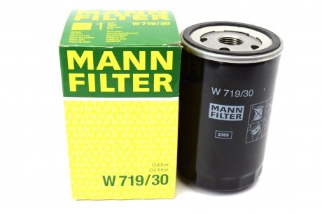 Масляний фільтр MANN-FILTER W 719/30 (фото 1)