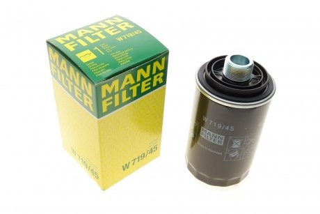 Масляный фильтр MANN-FILTER W 719/45 (фото 1)
