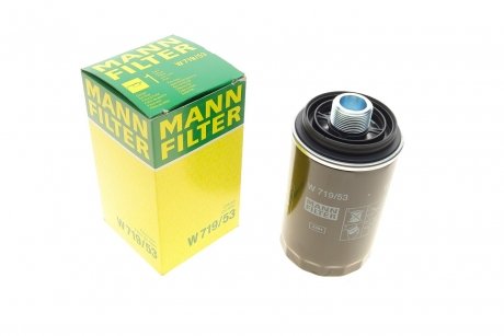 Масляний фільтр MANN-FILTER W 719/53 (фото 1)