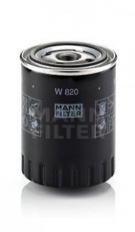 Масляний фільтр MANN-FILTER W820