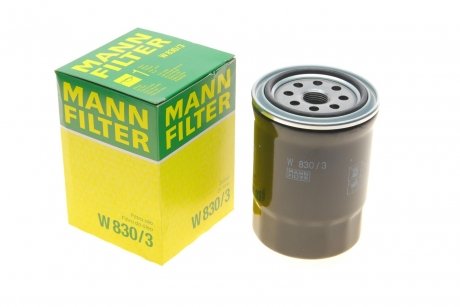 Фільтр олії MANN-FILTER W 830/3 (фото 1)