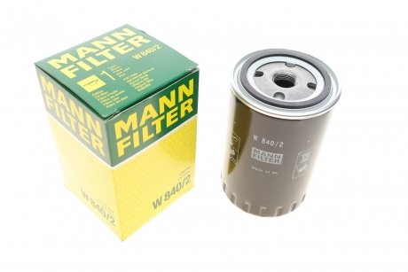 Масляний фільтр MANN-FILTER W 840/2 (фото 1)