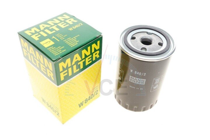 Масляный фильтр MANN-FILTER W 840/2 (фото 1)