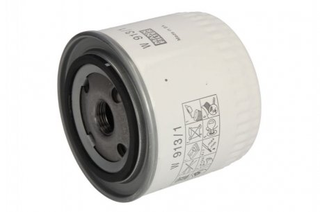 Фільтр оливи MANN-FILTER W913/1