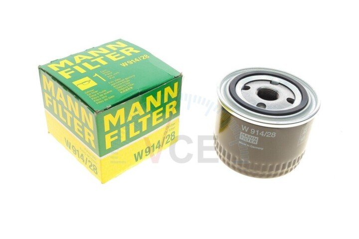 Масляний фільтр MANN-FILTER W 914/28 (фото 1)