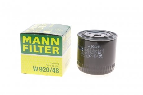 Масляный фильтр MANN-FILTER W 920/48 (фото 1)