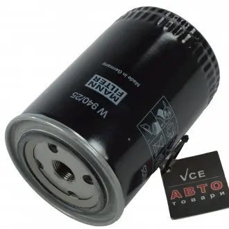 Масляный фильтр для Volkswagen Caddy, Golf I‑III, Jetta, LT, Passat MANN-FILTER W 940/25