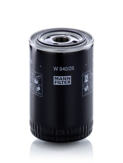 Фільтр масляний (MANN) MANN-FILTER W940/26