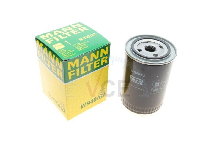 Масляный фильтр MANN-FILTER W 940/62 (фото 1)