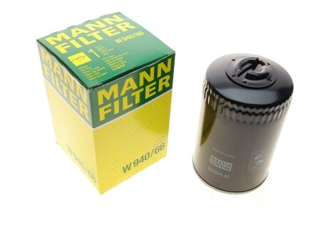 Масляный фильтр MANN-FILTER W 940/66