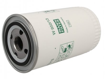 Масляний фільтр; гідрофільтр, автоматична коробка передач MANN-FILTER W 950/13 (фото 1)
