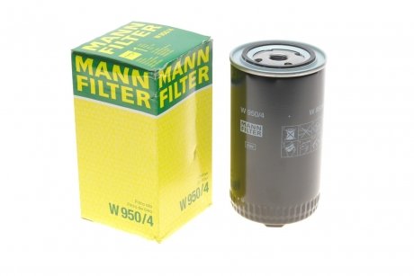 Масляный фильтр MANN-FILTER W 950/4 (фото 1)