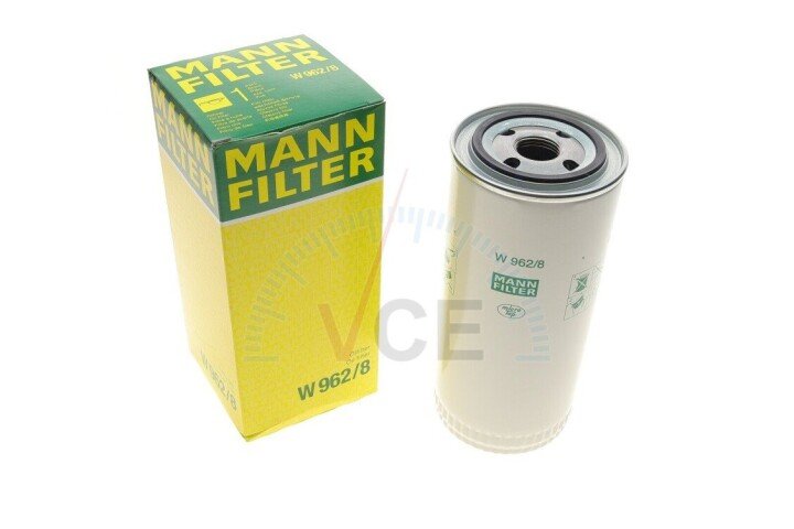 Масляний фільтр MANN-FILTER W 962/8 (фото 1)