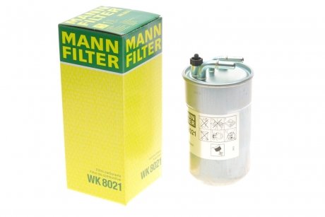 Топливный фильтр MANN-FILTER WK 8021