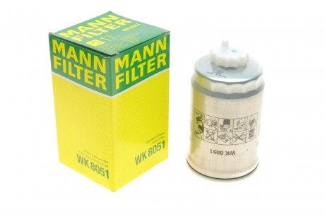 Паливний фільтр MANN-FILTER WK 8051