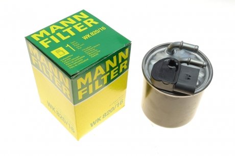 Фильтр топливный MANN-FILTER WK 820/16 (фото 1)