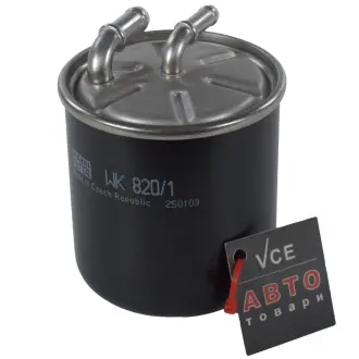 Топливний фільтр MANN-FILTER WK 820/1