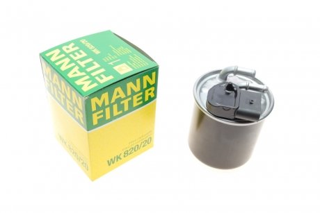 Фильтр топливный MANN-FILTER WK 820/20 (фото 1)