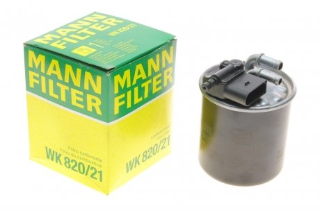Паливний фільтр MANN-FILTER WK 820/21 (фото 1)